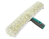 Leifheit Professional Einwascher 35 cm mit spezieller Reinigungsfaser, Fensterreiniger mit verstärktem Kunststoffgriff, Fensterwischer mit Klettband
