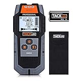 Ortungsgerät TACKLIFE DMS03, 4 in1 Metalldetektor Wand Scanner, Leitungssucher für Holzbolzen/Metall/Live-AC-Kabel mit Großer LCD-Display