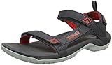 Teva Tanza, Herren outdoor-sandalen, Mehrfarbig (Dark Shadow/Red Dswr), 39.5 EU