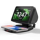 Echo Show 5 Ständer mit Wireless Charger, Verstellbare Magnetischer Echo Show 5 Zubehör, Handy Qi ladestation