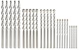 AGT Drehbohrer: Beton-Bohrer-Set für Akkuschrauber, je 5x in 3/4/5/6/8 mm (Schlag-Bohrersätze)