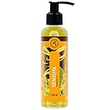 Sinnliches Massageöl 200ml - 100% Natürlichem Ylang Ylang Öl & Jojobaöl - Herrlichem Duft - Sinnliche Partnermassage - Naturkosmetik - Massageöle zur Erregung