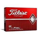 Titleist TruFeel Unisex Golfball, Weiß, Einheitsgröße