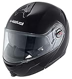 Held Turismo Motorrad Klapphelm, Farbe schwarz, Größe S