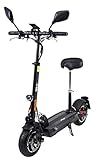 eFlux Lite Six Elektroroller Scooter - Mit Straßenzulassung - 1000 Watt Motor - LED Scheinwerfer - Bis zu 40 Km/h