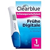 Clearblue Schwangerschaftstest Frühtest Digital, 1 digitaler Test