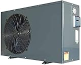 well2wellness Pool Wärmepumpe Mida.Quick 10 On/Off - Poolheizung mit Einer Heizkapazität bis 9,5 kW Plus Winterabdeckung