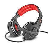 Trust Gaming Headset GXT 310 mit Mikrofon für PS4, PS5, PC, Nintendo Switch, Xbox Series X, Xbox One - Radius Kabelgebundene Gaming-Kopfhörer mit Verstellbares Mikrofon und Kopfbügel - Schwarz