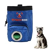 HEELPPO Leckerlibeutel Fur Hunde Futterbeutel für Hunde Training Welpen-Leckerbissen-Tasche Hundetraining Wandertasche Leckerlitasche für das Hundetraining Blue