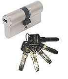 ABUS EC550 Profil-Doppelzylinder Länge 40/65mm mit 5 Schlüssel
