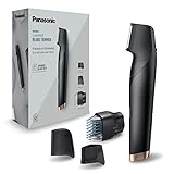 Panasonic ER-GD61-K503 abwaschbar, 3in1: Rasierer, Trimmer und Bartdesigner mit Detail-Aufsatz schwarz