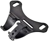 Pro Bike Tool stabile Fahrrad Pumpenhalterung, den Pumpenhalter am Fahrradrahmen ganz einfach montieren, perfekt für Rennräder und Mountainbikes - schwarz