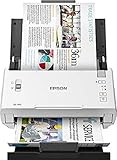 Epson WorkForce DS-410 Dokumentenscanner (DIN A4, 600dpi, USB 2.0, Beidseitiges Scannen in einem Durchgang)