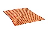 AMAZONAS Picknickdecke Molly Orange mit beschichteter Unterseite und Thermofüllung 175x135 cm orangekariert