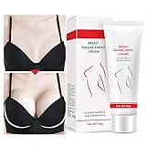 BOBORA Brustvergrößerungscreme Boobs Plump Erhöht die Straffheit der Brust Straffende und straffende Creme Enhancer Big Bust Breast Care Cream