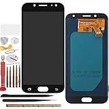 YHX-OU 5.2' für Samsung Galaxy J5 2017 Pro J530 SM-J530F SM-J530Y J530F/DS J530GM/DS J5 2017 Pro Duos LCD Display Touchscreen Ersatz Bildschirm mit Werkzeug+ Schutzfolie (Schwarz)