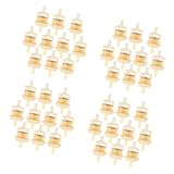 H HILABEE 40x Universal Motorrad Ölfilter Kraftstofffilter Benzinfilter für 6-8 mm Schlauch