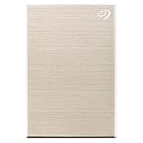 Seagate Backup Plus Slim, tragbare externe Festplatte 2 TB, 2.5 Zoll, USB 3.0, PC, Notebook & Mac, gold, inkl. 2 Jahre Rescue Service, Modellnr.: STHN2000404