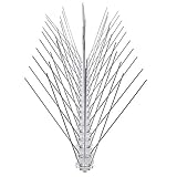 pedy Taubenabwehr Edelstahl | Vogel Spikes | Gesamtlänge 3 Meter | 6 Elemente ein 50 cm | Vogelabwehr Spikes mit Klickverschluss und Sollbruchstellen