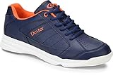 DEXTER Ricky IV Bowling Schuhe für Einsteiger und Profis Größe 38-47 in 3 (Blau/Orange, 43,5)