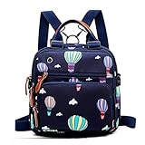 LoveAloe 1Pcs Multifunktions wasserdichte Baby Wickeltasche für Mama und Papa Reiserucksack Wickeltasche, Marineblau