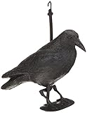 Hillfield 2 Sück Rabe/Krähe/Taubenschreck/Vogelschreck 38 cm schwarz Exclusiv hergestellt