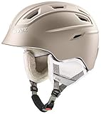 uvex Unisex – Erwachsene, fierce Skihelm, prosecco met mat, 55-59 cm
