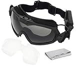 haoYK Fan Version Kühler Airsoft Glas Regulator Brille Ski Snowboard Bike Sport (Schwarz)