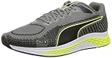 PUMA Herren Speed Sutamina 2 Straßen-Laufschuh, Ultra Gray Black-Fizzy Yellow, 42