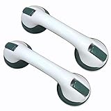 SAILUN® 2 Stück Super Wannengriff Badewannengriff Duschgriff Haltegriff Sauggriff Duschgriff mit Saugnäpfen - Sucker Handrail (2 Stück)