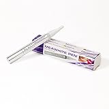 Zahnaufhellung Bleaching Set MEAWHITE für weiße Zähne bleichen OHNE PEROXID schont den Zahn! Professionelles Zahnbleaching für zuhause oder unterwegs Schmerzfrei & ohne Nebenwirkungen -Stift OHNE PEROXID! Effektive Zahnaufhellung - Professionelles BLEACHING für zuhause oder die Handtasche - Für ein strahlendes Lächeln prêt-à-porter!