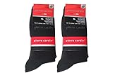 Pierre Cardin Herren Socken Schwarz Größe 43-46 (6)