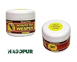 Wespen-Frey - Hagopur Schutz vor Wespen Duftmasse gegen Mücken Wespen Schnaken, 200g