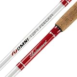 SHAKESPEARE Herren Omni Feederrute-3-teilig, schwarz/grau, 366 cm
