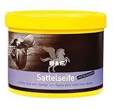 B & E Sattelseife mit Schwamm - 500 ml