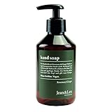 Jean & Len Handseife Rosemary & Ginger, Rückfettende Wirkung, Ohne Parabene & Silikone (1 x 250 ml)