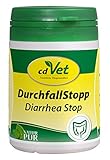 cdVet Naturprodukte DurchfallStopp 50 g - Hund, Katze - Diät-Ergänzungsfuttermittel - Resorptionsstörung im Darm - bildet Schutzbarriere - Bindung von Toxinstoffen - B-Vitamin - Gesundheit -