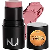 NUI Cosmetics Natural Cream Blush PITITI - Naturkosmetik vegan natürlich glutenfrei - pflegendes Rouge in einem matten Rosé Farbton für Wangen, Augen und Lippen