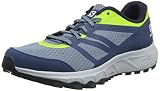 Salomon Herren Trail Running Schuhe, TRAILSTER 2, Farbe: blau (Bluestone/Poseidon/Acid lime) Größe: EU 43 1/3