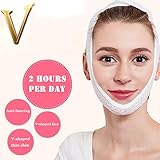 LucaSng Anti Schnarchen Kinnriemen, Verbessern Sie Schlaf und Schnarchen, Kinnriemen zum physischen Facelifting, Atmungsaktiv