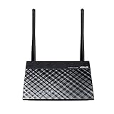 Asus RT-N12E Ver.C Router (WiFi 4 N300 MIMO, 4x Fast-Ethernet LAN, App Steuerung, Energieeffizienz Version, 5dBi Antennen, VPN)
