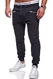 MT Styles Trainingshose Biker Sporthose Hose MA-2092 [Dunkelgrau, L]