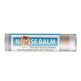 PAWTITAS Hund Nasenbalsam Reisegröße Vegan Feuchtigkeitscreme für die Nase Ihres Haustieres Bio Balsam Heilung für die Nase 0,15 OZ 4,5 ML