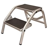 HABA Doppeltrittstufe Darwin Tritt Camping Trittstufe Wohnwagen 2 Stufen Doppeltritt rutschfest
