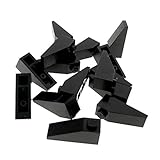 15 x Lego System Dachstein schwarz 33° 3 x 1 Dachziegel schräg Stein 4286