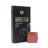 MEXITAL 1 Paar Motorrad Bremsbeläge Hinten für Kawasaki KEF 300 A/B Lakota / Sport (1995-2003)