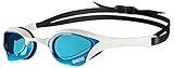 arena Unisex Wettkampf Profi Schwimmbrille Cobra Ultra (UV-Schutz, Anti-Fog Beschichtung, Harte Gläser),Blau (Blue-White-Black (10)),Einheitsgröße