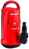 Einhell Tauchpumpe GC-SP 5511 IF (550 W, Universalanschluss, Tragegriff, Umschalter Manuell/Automatik, 11 000 Liter Fördermenge pro Stunde)