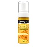 Neutrogena Curcuma Clear Beruhigender Reinigungsschaum, Gesichtsreiniger, Waschgel, Unreine und sensible Haut, 150 ml