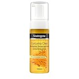 Neutrogena Curcuma Clear Beruhigender Reinigungsschaum, Gesichtsreiniger, Waschgel, Unreine und sensible Haut, 150 ml